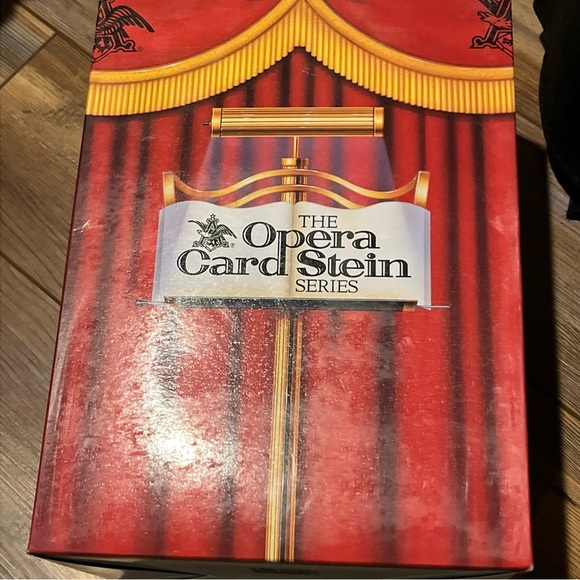 Anheuser-Busch "MARTHA" STEIN Ceramic Opera Card Ltd Ed Bud CS300 With Box - Picture 2 of 13